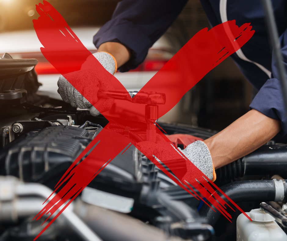 Unauthorized repair warning